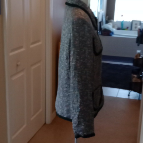 Vintage silk jacket gold buttons Ann Crimmins for Umi collection jacket size 10 - Picture 3 of 11